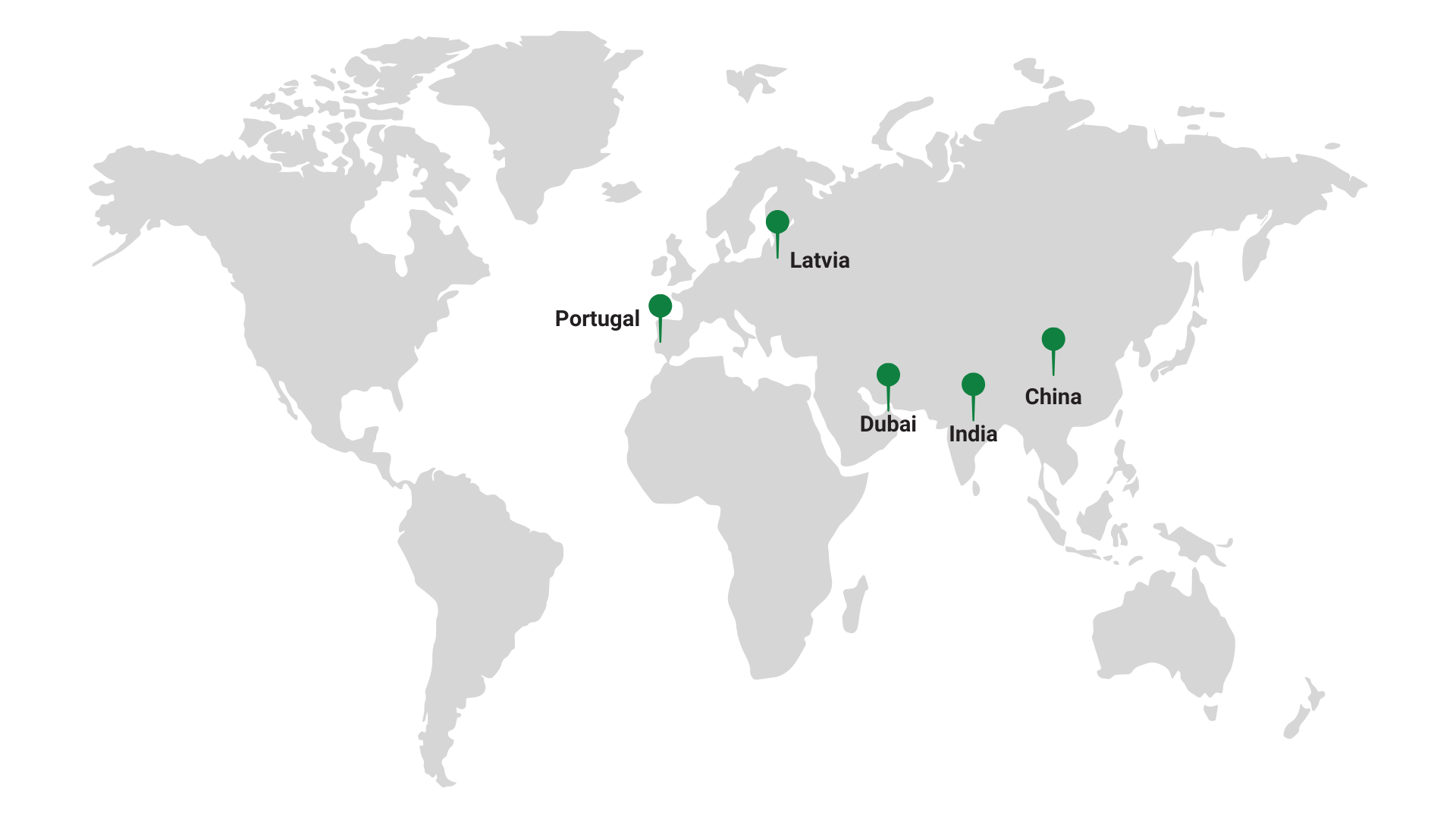 TLG Global offices around the world